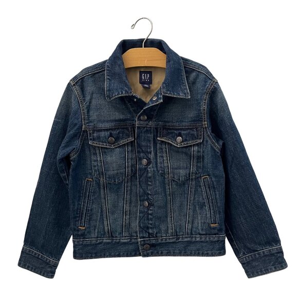 Gap Kids Other - SIZE 8 Gap Kids Boys Girls Snap Front Denim Trucker Jacket